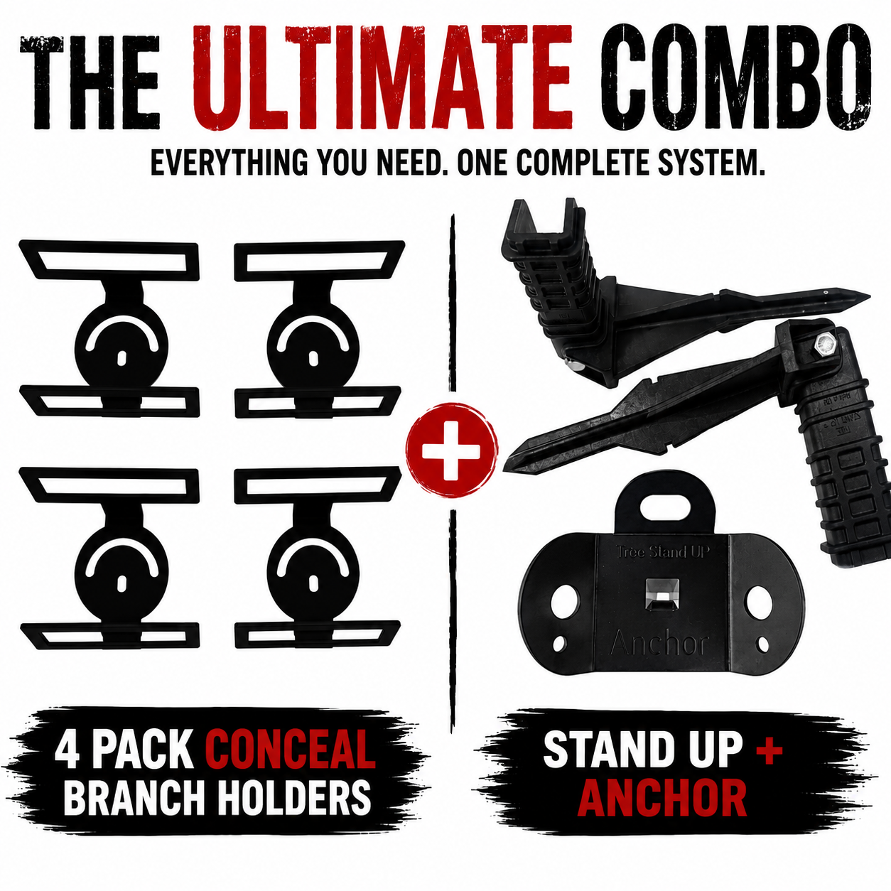 ULTIMATE COMBO - Stand Up - Anchor - Conceal 4 pack
