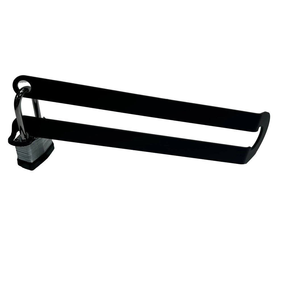 HUBLOCK™ - Theft Deterrent Lock for Hub Style Blinds, Tents & Ice Fishing Shanties - PADLOCK INCLUDED